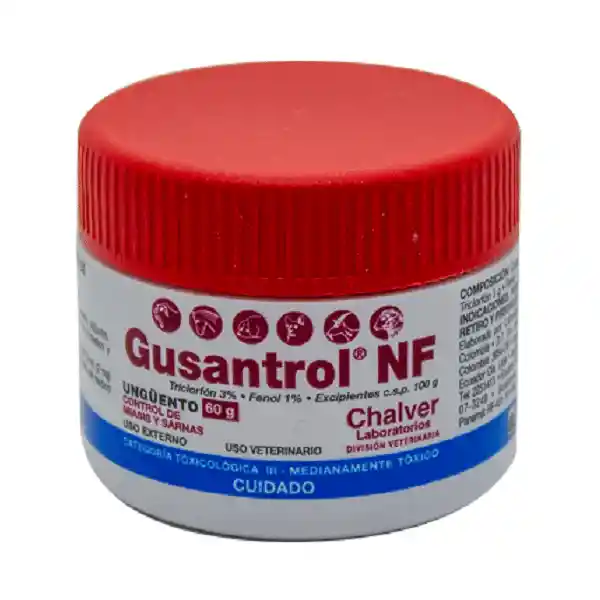 Gusantrol NF Ungüento Control de Miasis y Sarnas