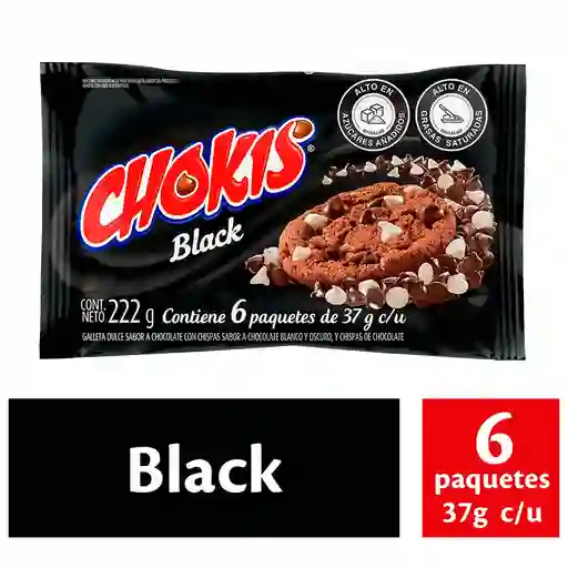 Chokis Galletas Chispas Black 37 g