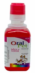 ORAL PET Solucion De Rehidratacion Oral Para Mascotas Sabor Cereza