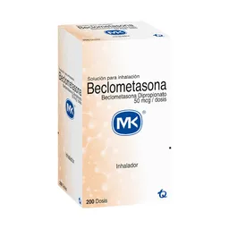 MK Beclometasona Solución para Inhalación (50 mcg)