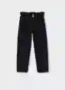 Jeans Cindyp Tejano Negro Talla 10 Niñas Mango