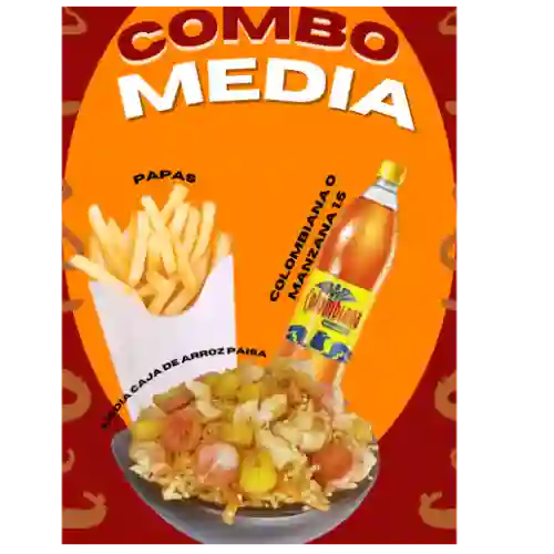 Combo Media Caja para Dos Arroz Paisa