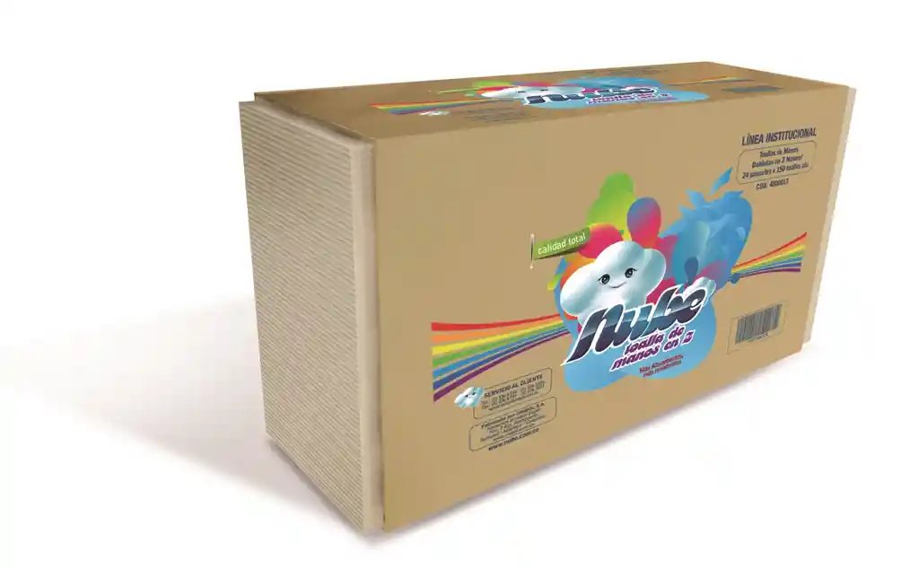 Nube Toalla de Papel para Manos en Z