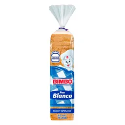 Pan Tajado Bimbo Blanco Suave Esponjoso (730 Gr)