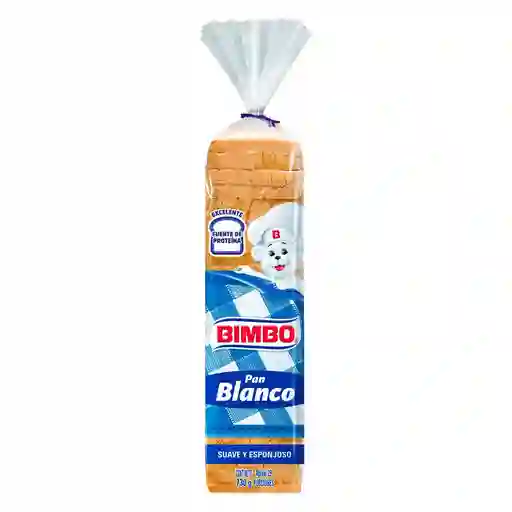 Pan Tajado Bimbo Blanco Suave Esponjoso (730 Gr)
