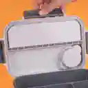 Contenedor Para Alimentos de Serie Negro y Gris Miniso