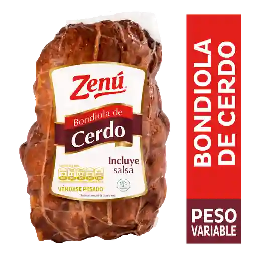 Zenú Bondiola de Cerdo con Salsa