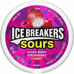 Ice Breakers Caramelo De Menta Sabor A Fresa