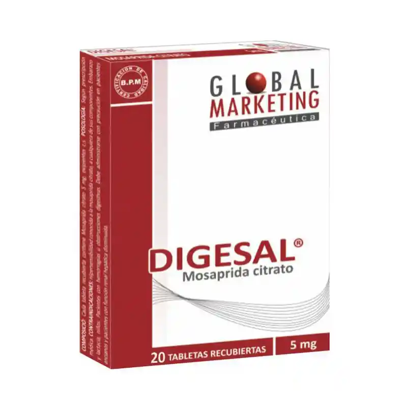 Digesal Tabletas (5 mg)