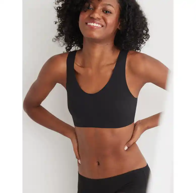 Bralette Negro Talla Small Aerie American Eagle