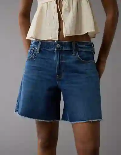 Short Mujer Azul Talla 8 8159952 American Eagle