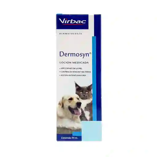 Dermosyn Antiinflamatorio en Loción para Perros y Gatos