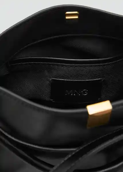 Bolso P Dani Negro Talla 99 Mujer Mango