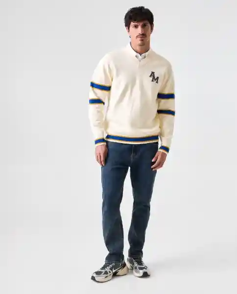 Buzo Hombre Crudo Talla XL 882G022_CRU120105 Americanino