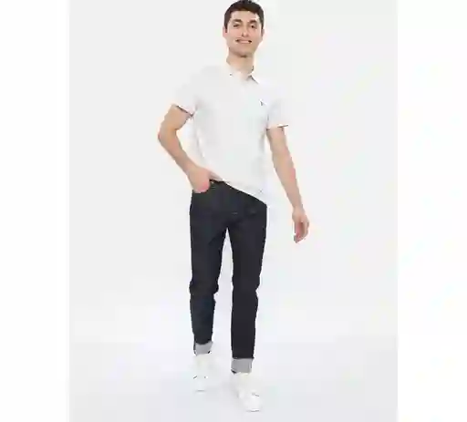 Jean Athletic Skinny Hombre Color Azul T. 36 x 32 American Eagle