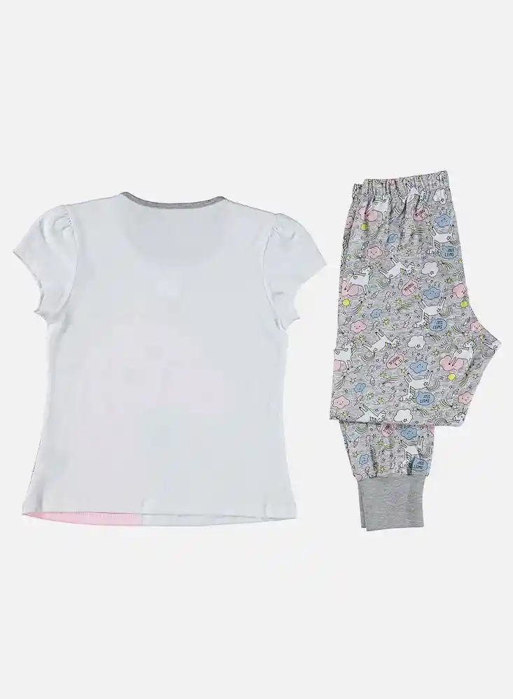 Mic Pijama Blanco Talla 10