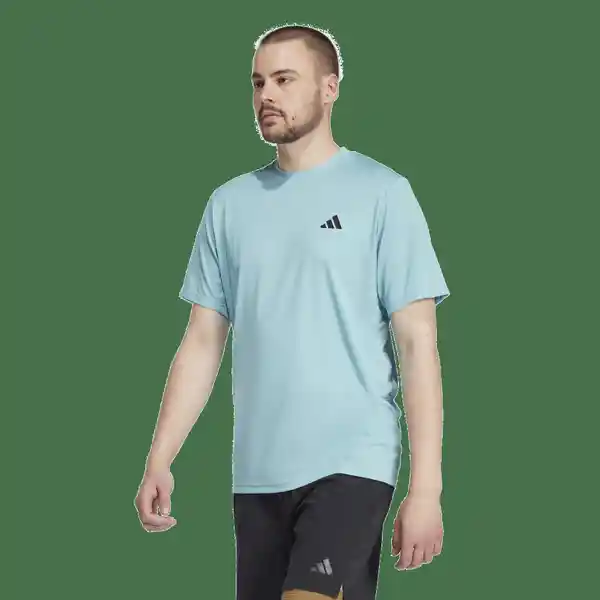 Adidas Camiseta Tr-Es Base T Hombre Azul Talla M Ref: IW3357