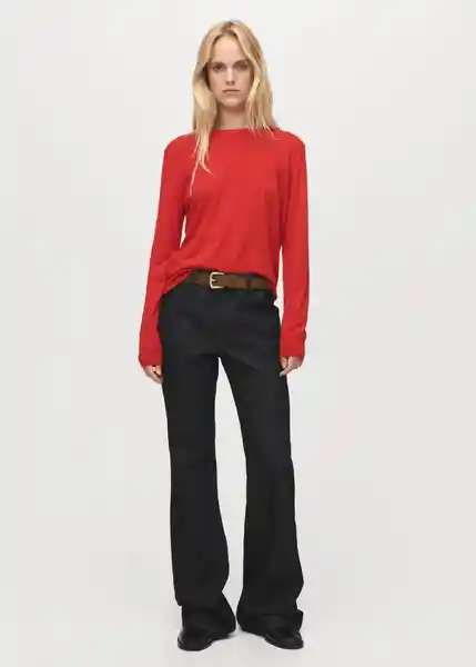 Jersey Lucca Pimenton Talla XS Mujer Mango