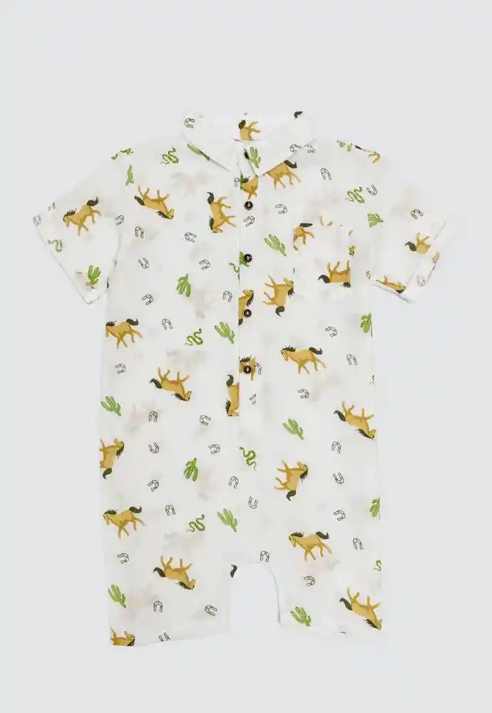 Romper Corto 12/18mese-estamp 2