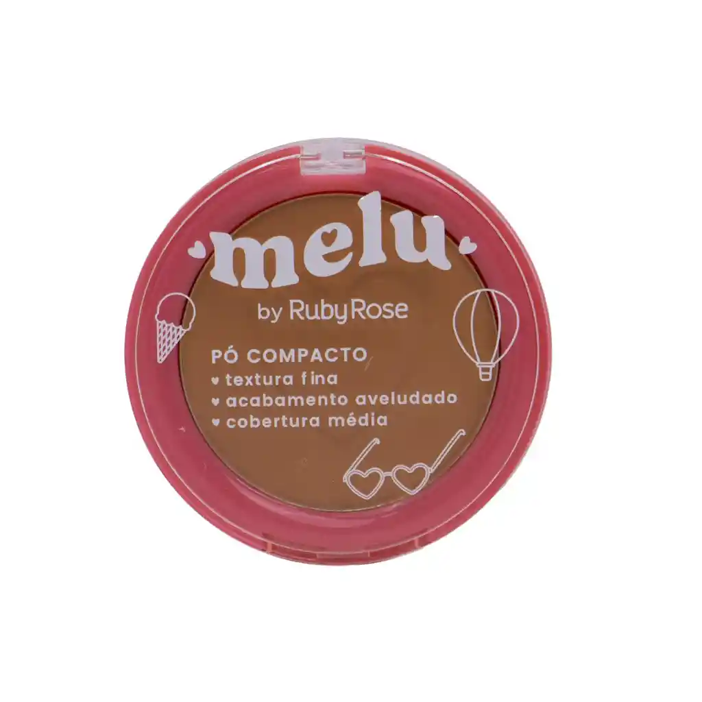 Polvo Compacto Ruby Rose Melu No. 5 Medium