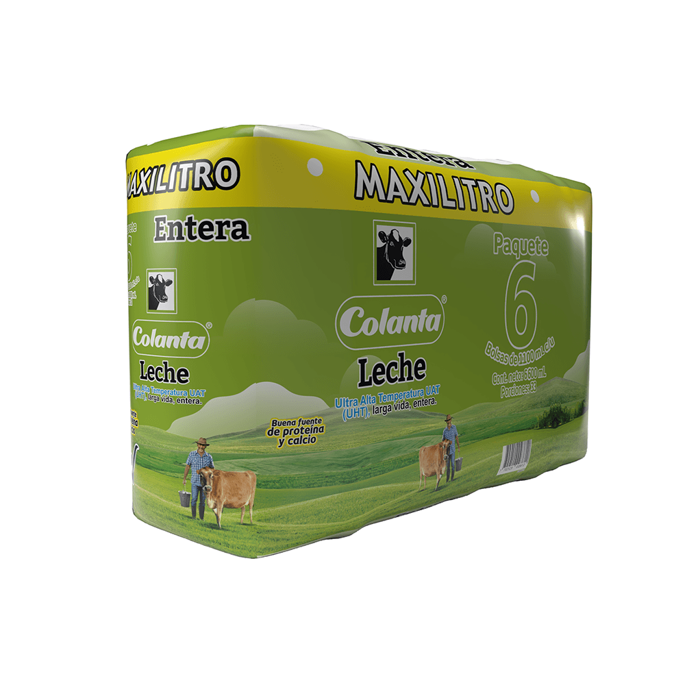 Colanta Leche Entera Larga Vida 1100 ml