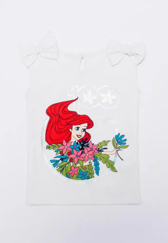 Camiseta Manga Sisa 9/12meses-blanco