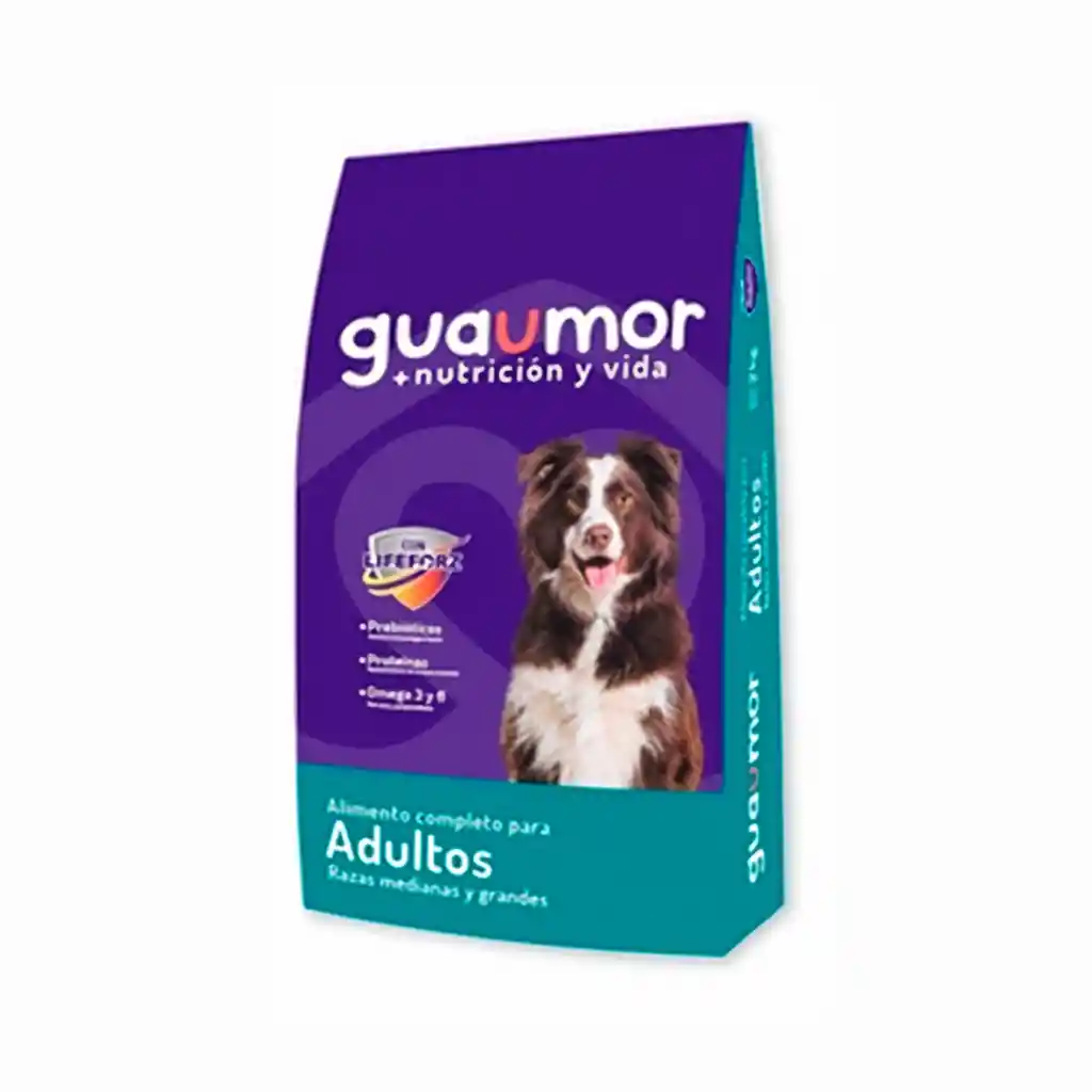 Guaumor Alimento Para Perro Adulto Raza Mediana Grande 20 Kg