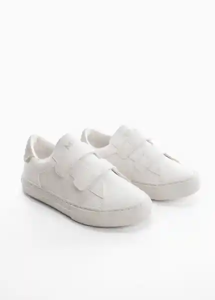 Tenis Jasonb Blanco Talla 24 Niña Mango