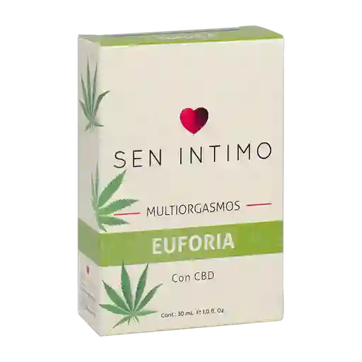 Sen Íntimo Lubricante Multiorgasmos Euforia Con Cbd