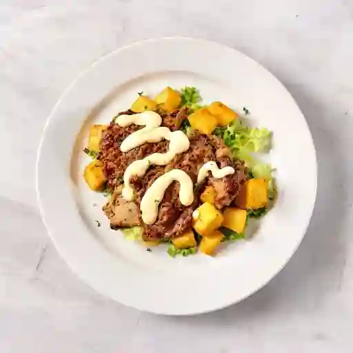 Desgranado carne pollo