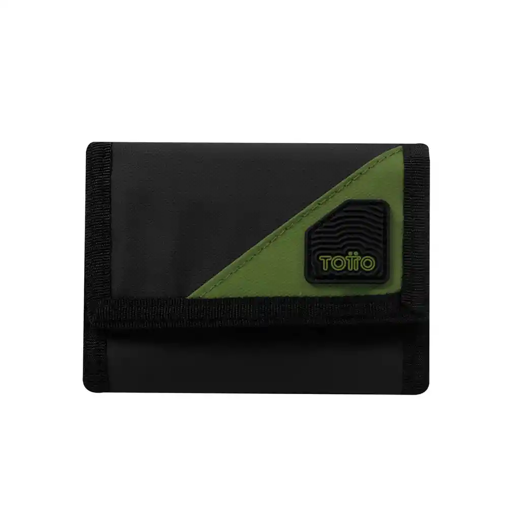 Billetera Contrast Can Negra Mediana