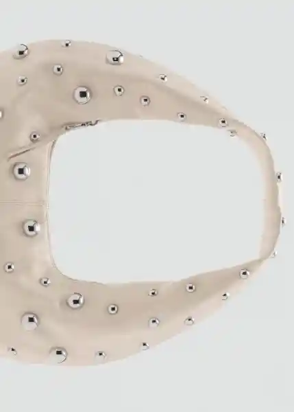 Bolso M Mei Offwhite Talla 99 Mujer Mango