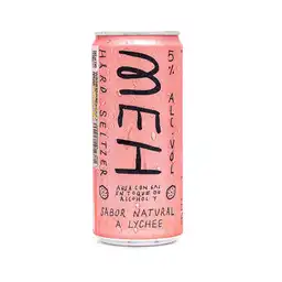 Meh Bebida Alcohólica Hard Seltzer Lychee