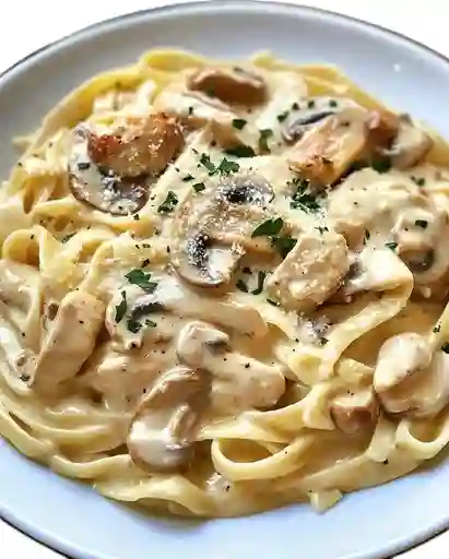 Pollo con Champiñón