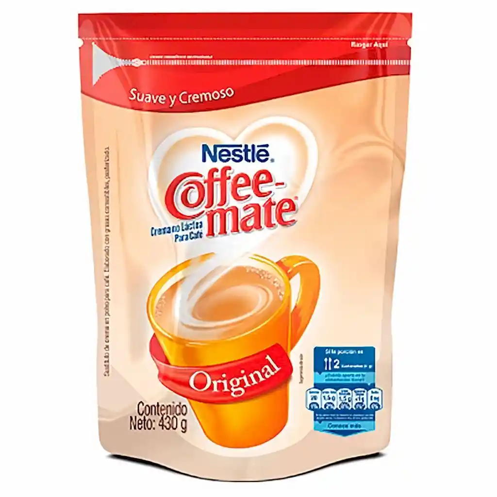 COFFEE-MATE® Original Crema no láctea Bolsa x 430g