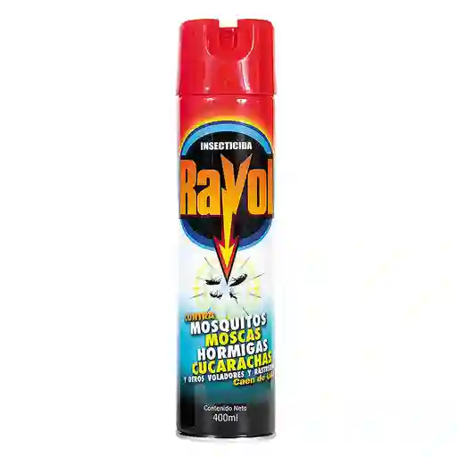 Rayol Insecticida Contra Mosquitos Hormigas y Cucarachas