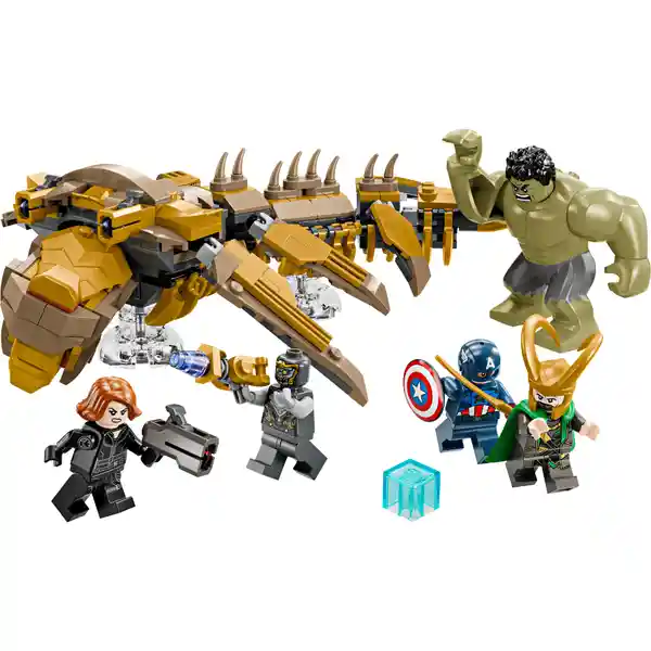 Set Construcción Vengadores vs. Leviatán Lego