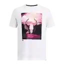 Under Armour Camiseta Brahma Bull Hombre Blanco Talla LG