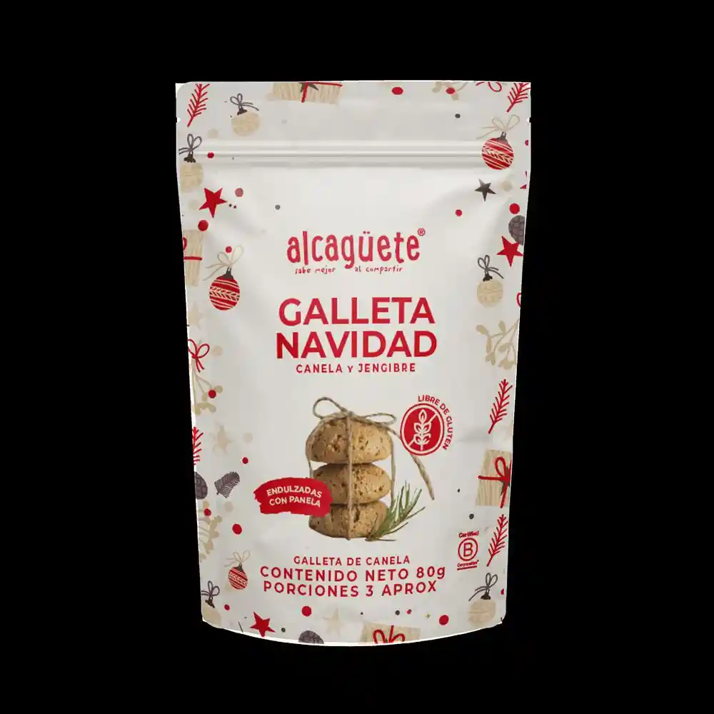 Galleta Canela Jengibre Navidad Alcaguete