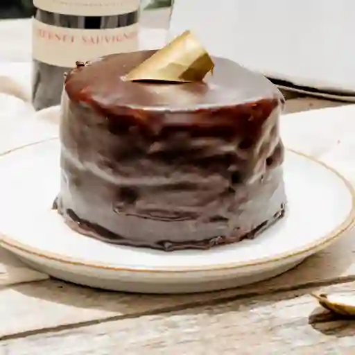 Mini torta de chocolate