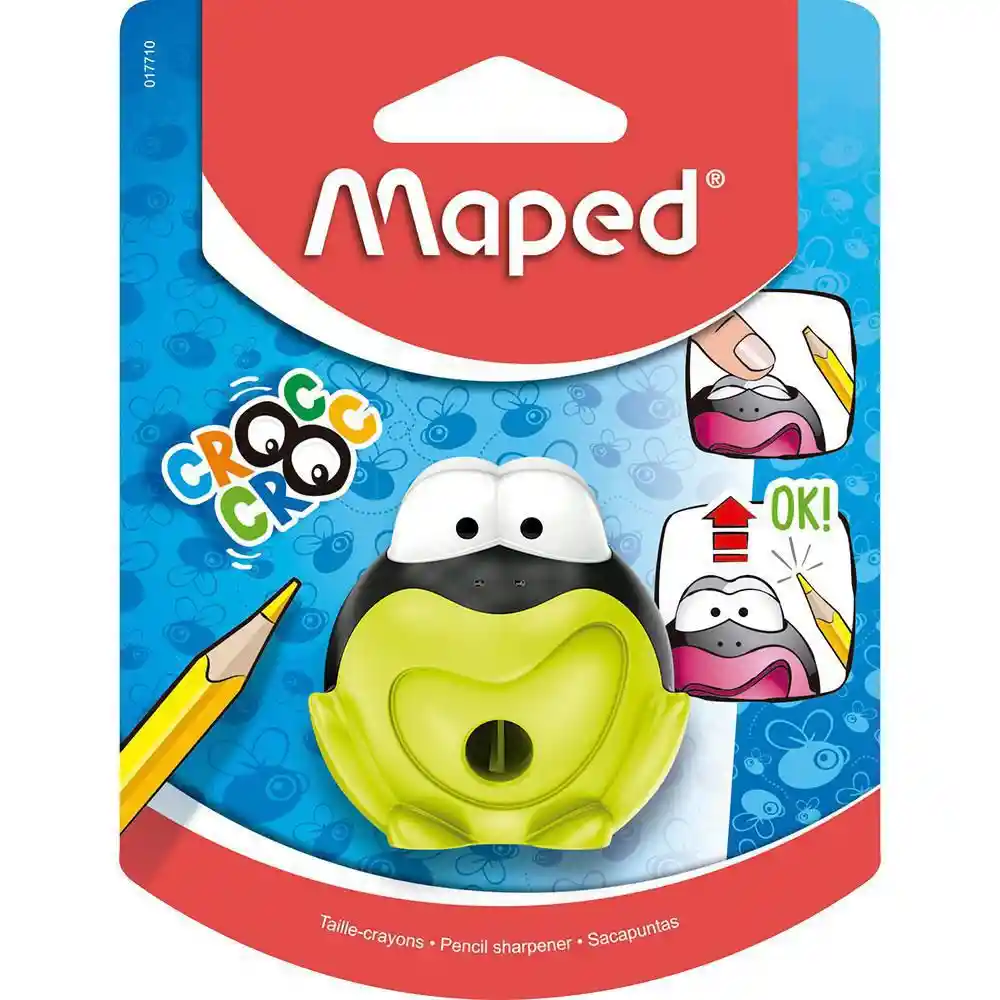 Maped Sacapuntas Croc Croc de Sapo