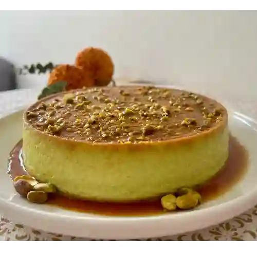 Flan Pistacho Mediano