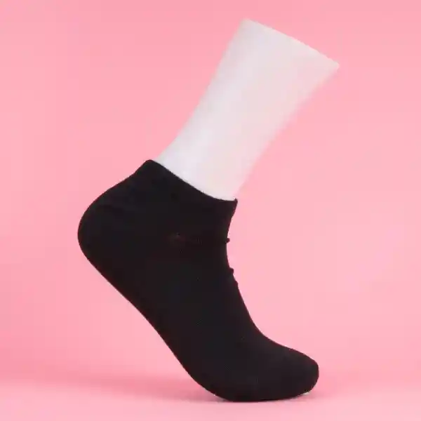 Calcetines Para Hombre de Algodón Negras Miniso