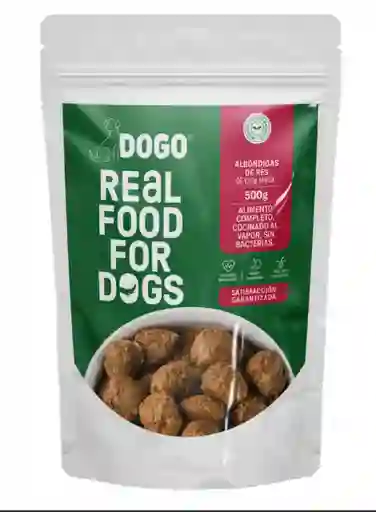 Alimento Húmedo Para Perro Dogo Res 500 g