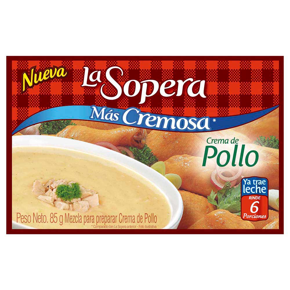 La Sopera Crema de Pollo 85 g
