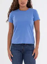 Camiseta Mc Mujer S-azul