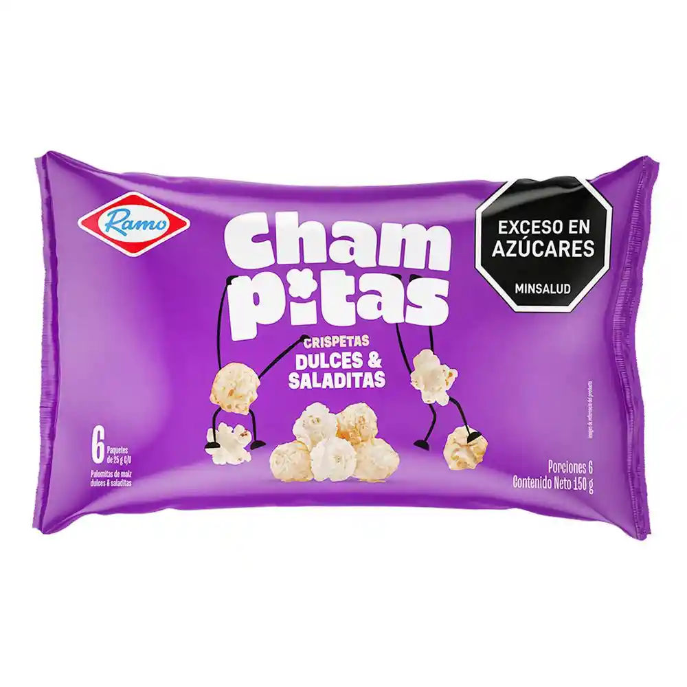 Champitas Dulces y Saladas 6 UNDX25G