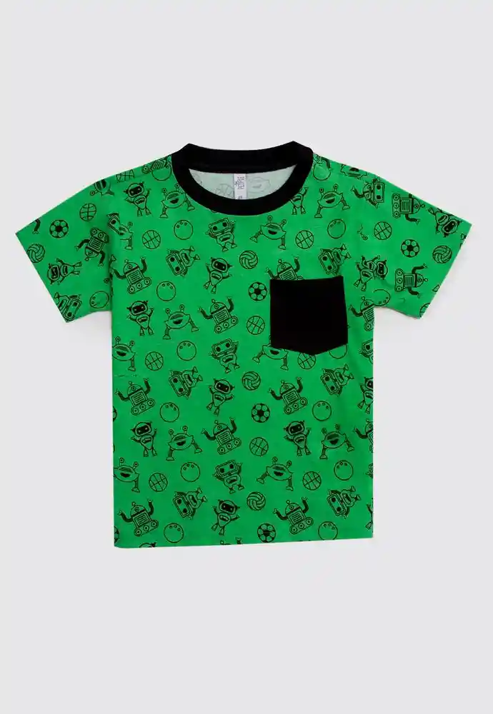 Camiseta Manga Corta 3t - Estamp 1