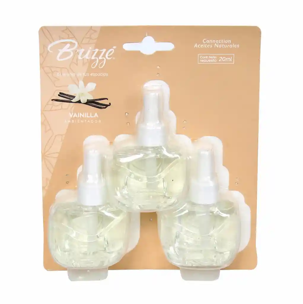 Brizzé Amb Elect Vainilla Repuesto X 3Un