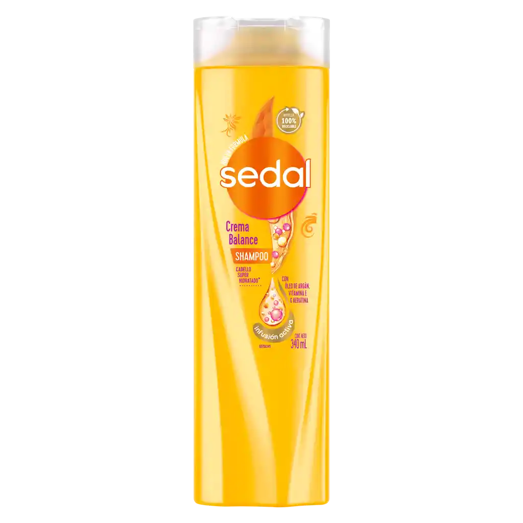 Sedal Shampoo Hidratación Crema Balance